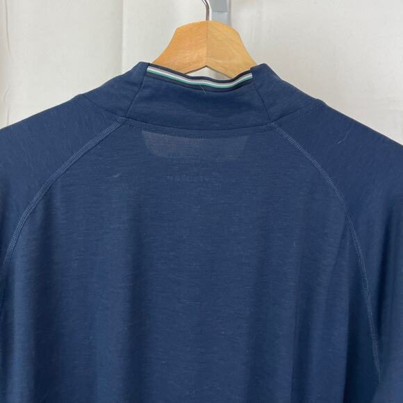 PELOTON x Four Laps 1/4 Zip Pullover Top Long Sleeve Blue Size 2XL XXL - Picture 6 of 9